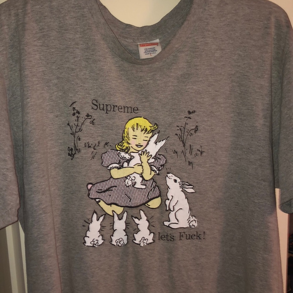 Supreme “Let’s Fuck” t shirt